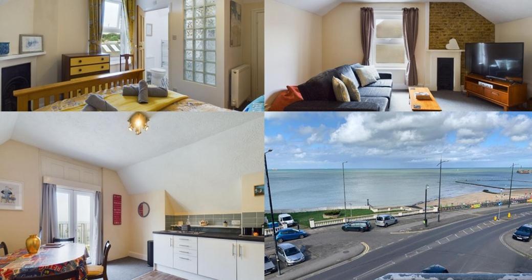 Flat, Amazing Balcony Sea View, Bike Store, With Sun Deck Margate Exterior photo